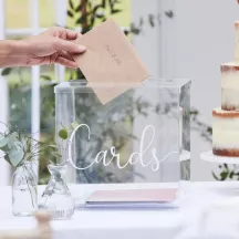 Greeting card box