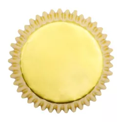 Pirottino per cupcake Stelle dorate, 60 pezzi