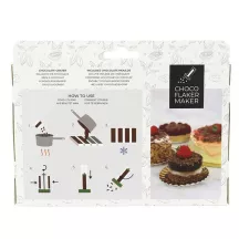 Grattugia per cioccolato per scaglie fini