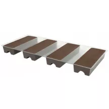 Chocolate grater for fine shavings