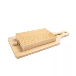 Tagliere per garganelli e gnocchi incl. bastoncino in legno