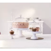 Cake bell made of glass, Ø 22 cm