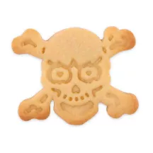 Skull cookie cutter with ejector