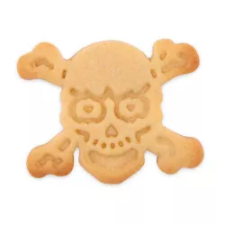 Skull cookie cutter with ejector