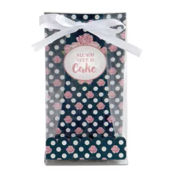Geschenktüten «All you need is cake», 24-teilig