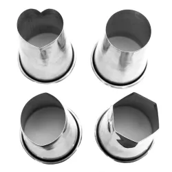 Cookie cutter set for ganache 2, 4 pieces