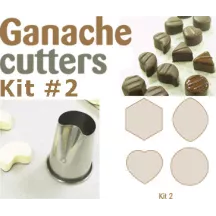 Ausstecher-Set für Ganache 2, 4-teilig