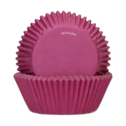 Cupcake baking cups pink, 48 pieces