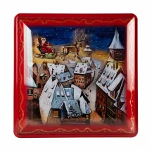 Guetzlidose Santa is coming, 200 x 200 x 110 mm