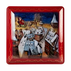 Guetzlidose Santa is coming, 200 x 200 x 110 mm