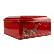 Guetzlidose Santa is coming, 200 x 200 x 110 mm