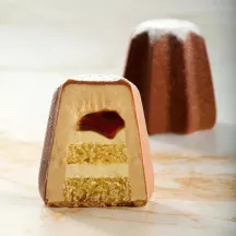 Stampo in silicone Pandoro, 15 pezzi