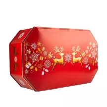 Boîte à biscuits Élan de Noël 238 x 147 x 75 mm
