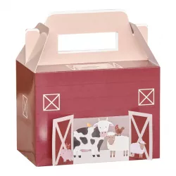 5 party boxes "Farmyard"