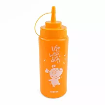 Tropfflasche für Hundekekse, Orange