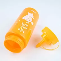 Flacon compte-gouttes pour biscuits pour chiens, orange