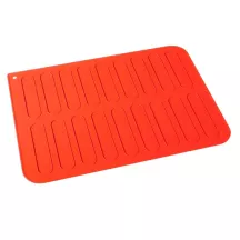 Perforated professional eclair baking mat large