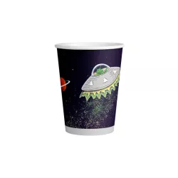 Partybecher Weltraum, 250 ml, 8 Stück