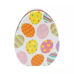Contenitore per uova di Pasqua Uova di Pasqua colorate, 113 x 90 x 45 mm