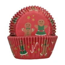 Cupcake Backförmchen Lebkuchen, 48 Stück