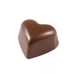Moule à pralines en forme de coeur pour 35 pralines - 1299 3 mm