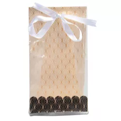 Geschenktüten-Set "Vanilla Diamonds", 24-teilig