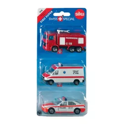 Set di emergenza Svizzera come Cake topper di Siku