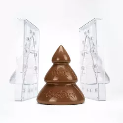 Moule à chocolat Arbre de Noël Merry Christmas
