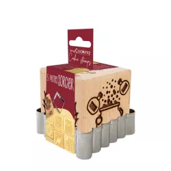 1 tampon + emporte-pièce "magicien".
