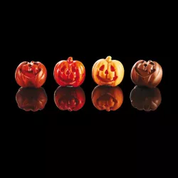 Stampo per praline Zucca 3D, 12 Praline