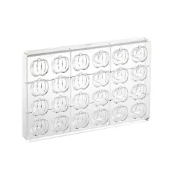 Stampo per praline Zucca 3D, 12 Praline