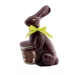 Moule à chocolat Nostalgie Lapin avec corbeille