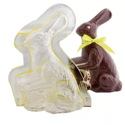 Schokoladengiessform Nostalgiehase mit Korb