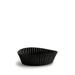 Moules à pâtisserie ronds Noir Ø 5 cm pc.