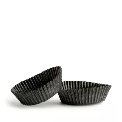 Round patisserie ramekins black Ø 5 cm pcs.