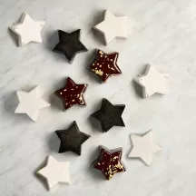 Stampo in silicone con 24 cavità a stella