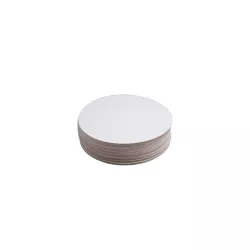 Cake slices white, Ø 14 cm, pack of 50