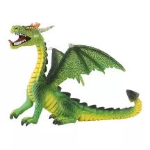 Figurine de jeu dragon vert comme cake topper
