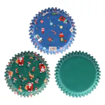 Cupcake Förmchen Weihnachts-Mix, 100 Stück