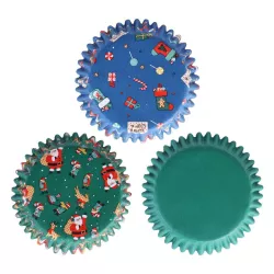 Cupcake Förmchen Weihnachts-Mix, 100 Stück