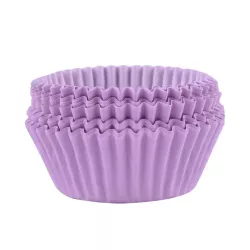 Moules à cupcakes violet clair, 60 pièces