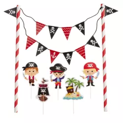 Cake topper pirata