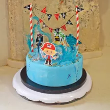 Pirate cake topper
