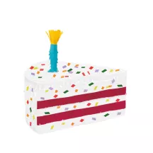 Fetta di torta pinata, 46.8 x 31.5 x 21.6 cm
