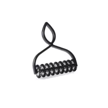 Rotella taglia pasta per pasta regolabile, nera, 9 ruote