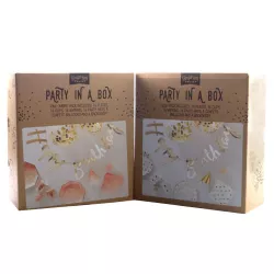 Partyset Party in a Box Gold, für 16 Personen