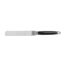 Spatola angolata grande in acciaio inox, 36,5 cm