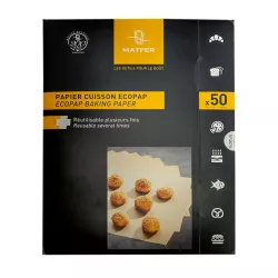 Baking release paper 40 x 30 cm, 50 pieces