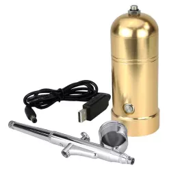 PME Kit aérographe avec compresseur, portable