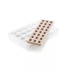 Set per praline ovale, 24 praline